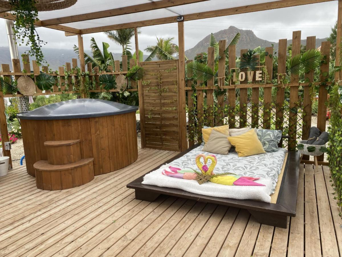 Alisios Hot Tub, Piscina Y Naturaleza Buzanada Extérieur photo